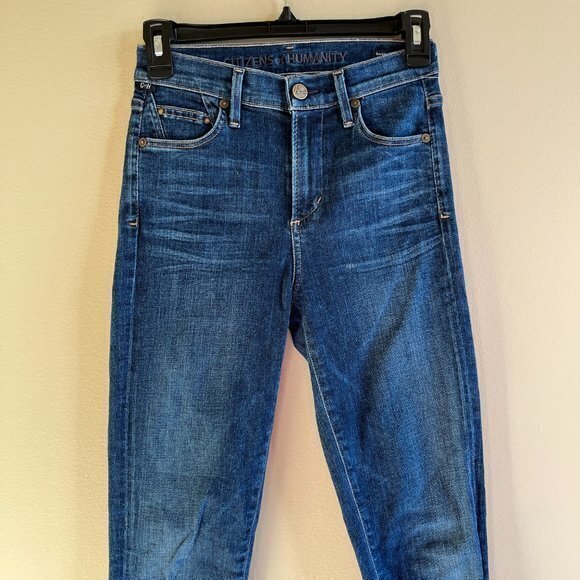 Citizens of Humanity Rocket High Rise Skinny Denim Womens Size 25 - Picture 4 of 10
